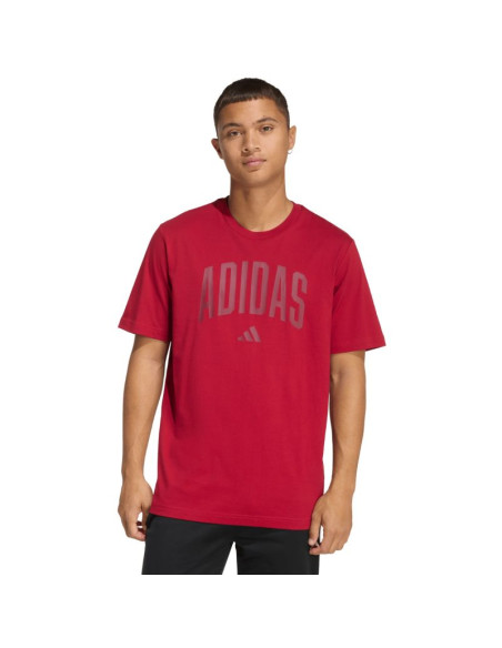 Koszulka męska adidas collegiate lineage czerwona kh4593