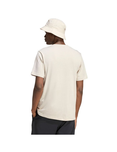 Koszulka męska adidas camo modern logo graphic beżowa jz7495