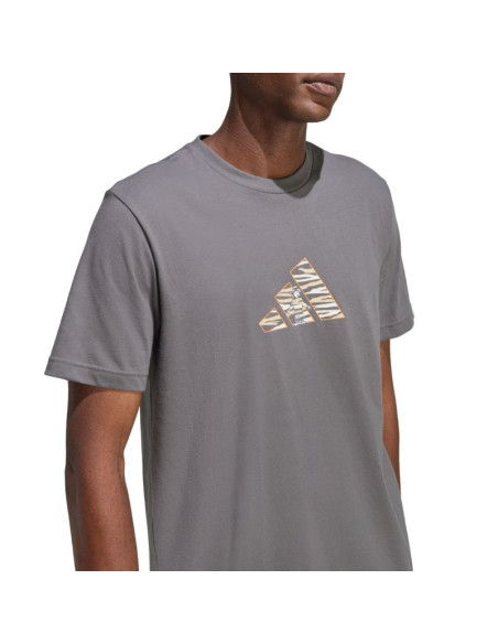 Koszulka męska adidas camo expolorer graphic szara jz7501