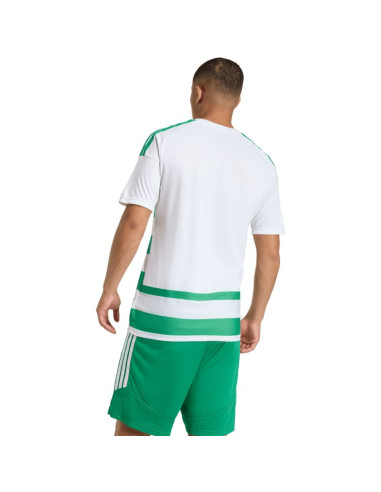 Koszulka męska adidas hooped 26 jersey biało-zielona kf3393