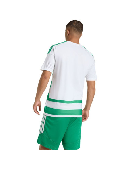 Koszulka męska adidas hooped 26 jersey biało-zielona kf3393