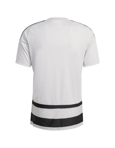Koszulka męska adidas hooped 26 jersey szaro-czarna kf3396