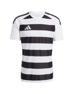 Koszulka męska adidas hooped 26 jersey biało-czarna ks6949 2