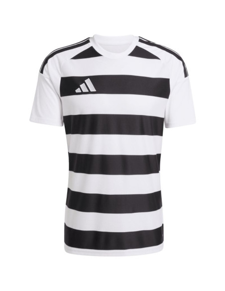 Koszulka męska adidas hooped 26 jersey biało-czarna ks6949