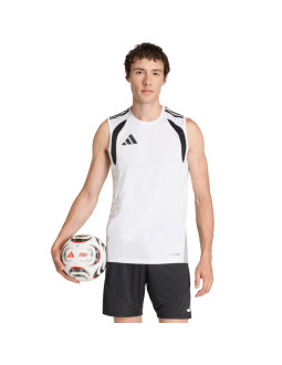 Koszulka męska adidas tiro 26 competition sleeveless jersey biała ka7614