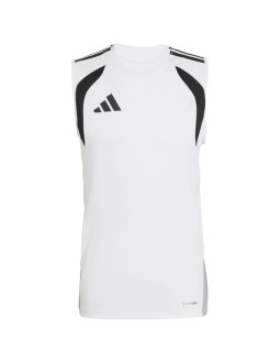 Koszulka męska adidas tiro 26 competition sleeveless jersey biała ka7614 2