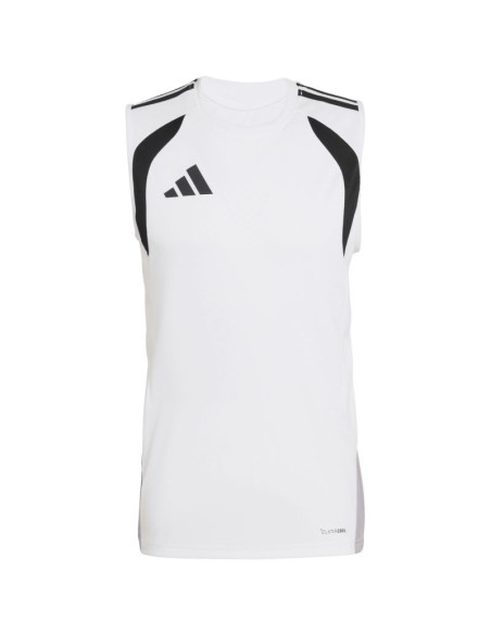 Koszulka męska adidas tiro 26 competition sleeveless jersey biała ka7614
