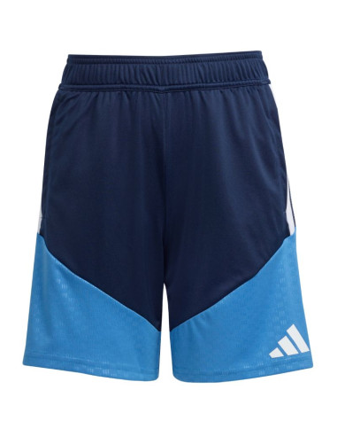 Spodenki dla dzieci adidas tiro 26 competition training granatowo-błękitne jl8917