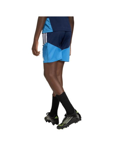 Spodenki dla dzieci adidas tiro 26 competition training granatowo-błękitne jl8917