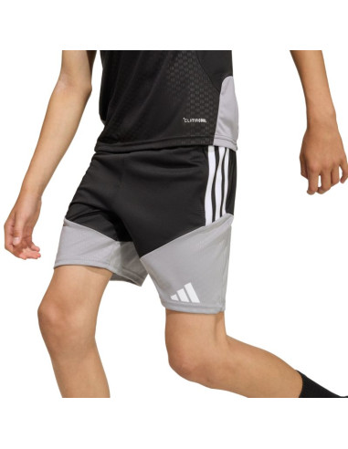 Spodenki dla dzieci adidas tiro 26 competition training czarno-szare ka7655