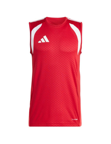 Koszulka męska adidas tiro 26 competition sleeveless jersey czerwona ka7610