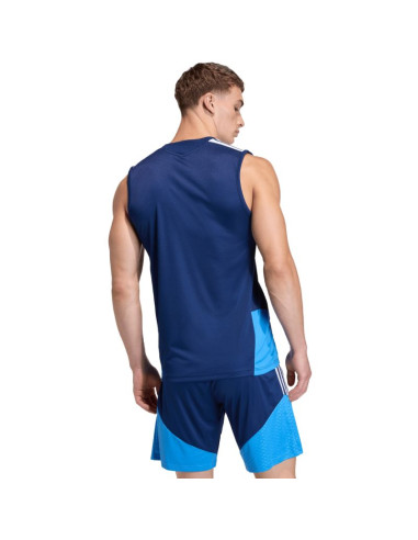 Koszulka męska adidas tiro 26 competition sleeveless jersey granatowa jy6433