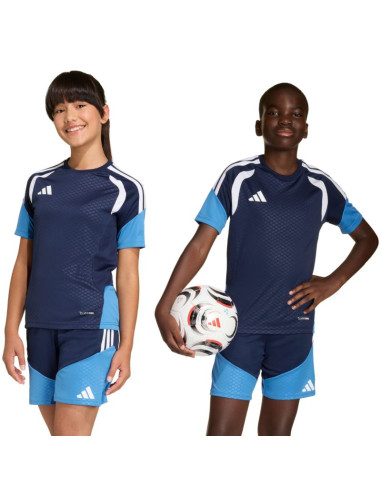 Koszulka dla dzieci adidas tiro 26 competition training granatowo-błękitna jm1446