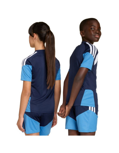 Koszulka dla dzieci adidas tiro 26 competition training granatowo-błękitna jm1446