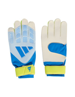 Rękawice bramkarskie adidas predator training biało-żółto-niebieskie ka7786