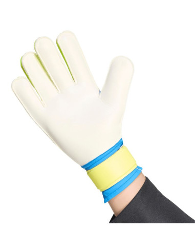 Rękawice bramkarskie adidas predator training biało-żółto-niebieskie ka7786