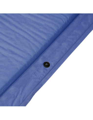 Mata samopompująca z poduszką nils camp nc4349 niebiesko-szara