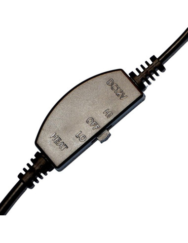 Poduszka podgrzewana na fotel samochodowy dunlop 12v 35w/45w