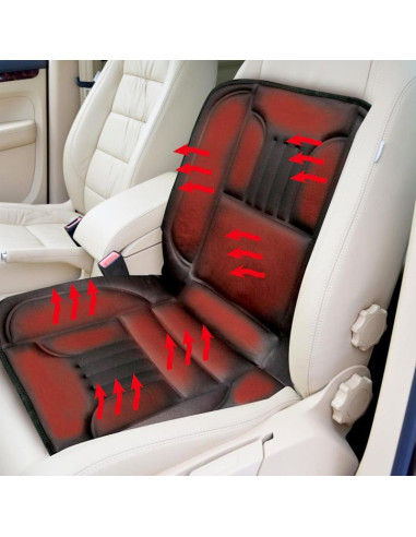 Poduszka podgrzewana na fotel samochodowy dunlop 12v 35w/45w