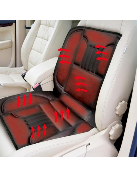 Poduszka podgrzewana na fotel samochodowy dunlop 12v 35w/45w