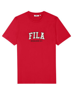 Koszulka męska fila rifredi czerwona fam1219 30002