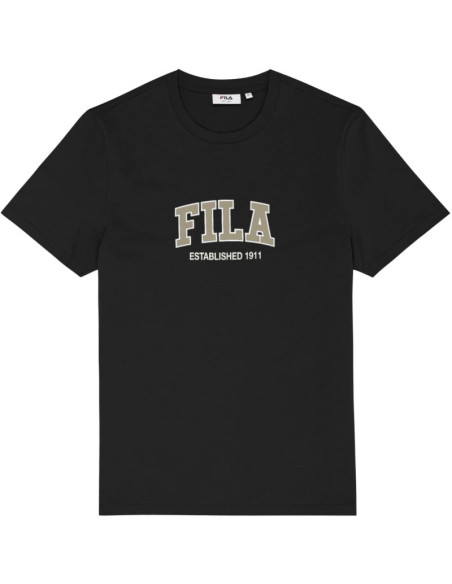 Koszulka męska fila rifredi czarna fam1219 80010