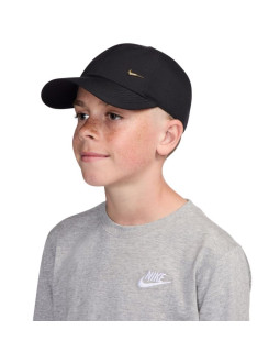 Czapka z daszkiem dla dzieci nike dri-fit club czarna fb5064 011
