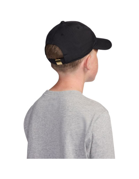 Czapka z daszkiem dla dzieci nike dri-fit club czarna fb5064 011