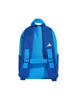 Plecak adidas logo kids niebiesko-błękitny ke0412 2