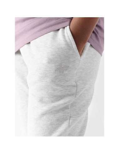 Spodnie dresowe joggery dziewczęce 4f junior 4fjwmm00ttrof0828-27m