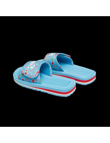 Kubota klapki rzep multicolor kwiatkowy niebieski k25ss-100-001-14-1