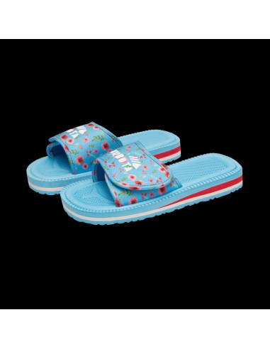 Kubota klapki rzep multicolor kwiatkowy niebieski k25ss-100-001-14-1