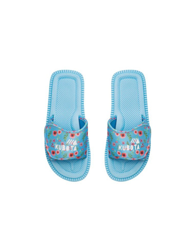 Kubota klapki rzep multicolor kwiatkowy niebieski k25ss-100-001-14-1