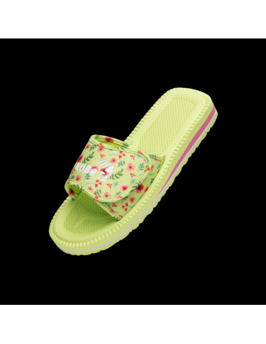 Kubota klapki rzep multicolor kwiatkowy zielony k25ss-100-001-18-1