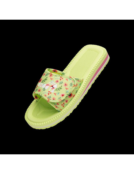 Kubota klapki rzep multicolor kwiatkowy zielony k25ss-100-001-18-1