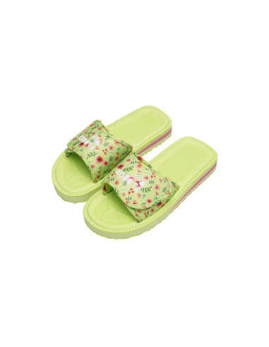 Kubota klapki rzep multicolor kwiatkowy zielony k25ss-100-001-18-1