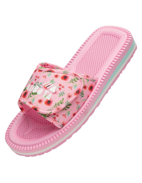 Kubota klapki rzep multicolor kwiatkowy różowy k25ss-100-001-28-1