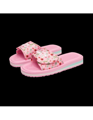 Kubota klapki rzep multicolor kwiatkowy różowy k25ss-100-001-28-1