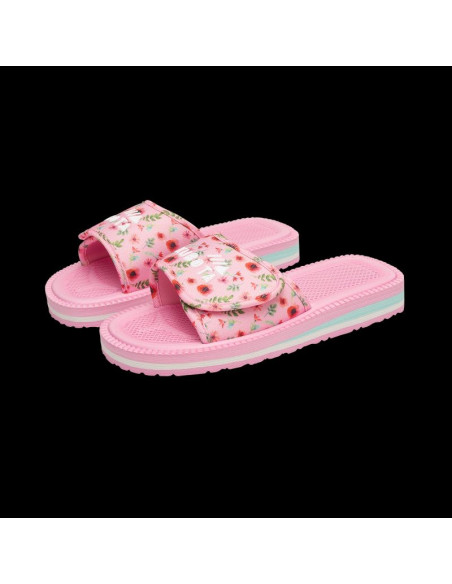 Kubota klapki rzep multicolor kwiatkowy różowy k25ss-100-001-28-1
