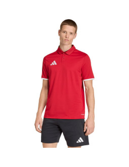 Koszulka męska adidas entrada 26 polo czerwona jz6664
