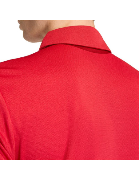 Koszulka męska adidas entrada 26 polo czerwona jz6664