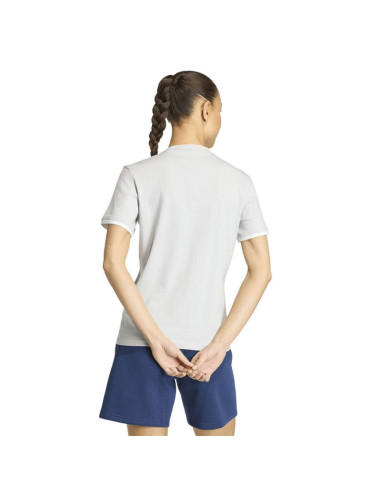 Koszulka damska adidas entrada 26 tee szara jz6680