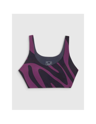 Biustonosz do jogi i pilatesu ze średnim wsparciem 4f 4fwss25usbaf165-50a