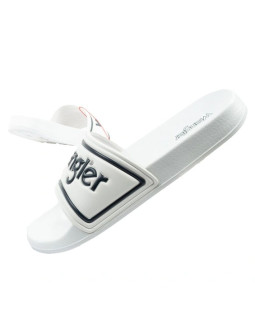 Wrangler klapki sportowe męskie averell slider wygodne laczki białe