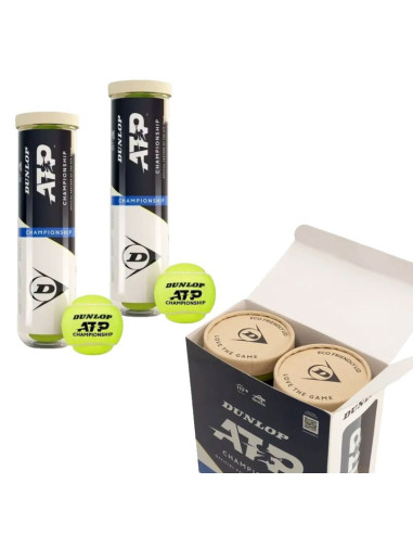 Piłka tenisowa dunlop atp championship 2x4 szt