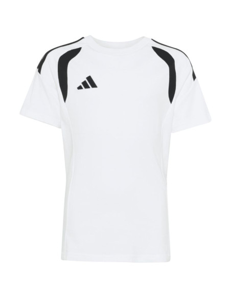 Koszulka dla dzieci adidas tiro 26 league tee biało-czarna kc3699