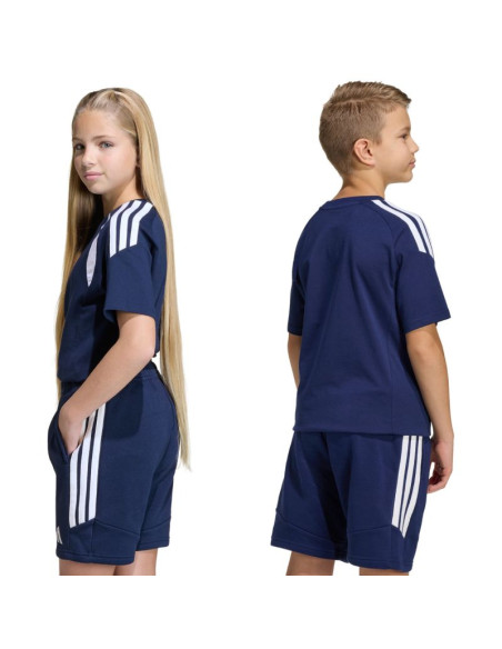 Koszulka dla dzieci adidas tiro 26 league tee granatowa jy7225