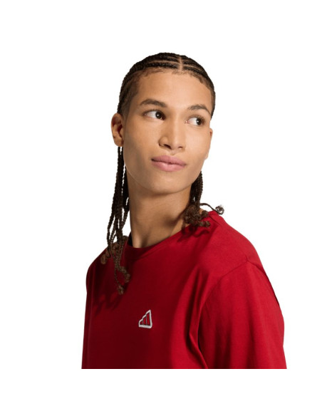 Koszulka męska adidas color icon graphic czerwona kt4444