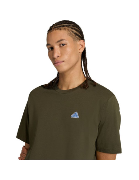 Koszulka męska adidas color icon graphic oliwkowa kt4448