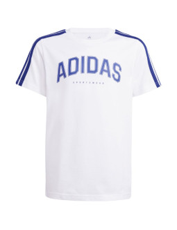 Koszulka dla dzieci adidas codes collegiate graphic biała ji6674 2